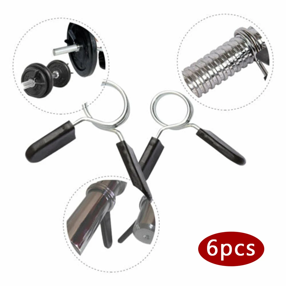 Штанга для веса пружинные воротники штанга отверстий стальная Стопорная пряжка