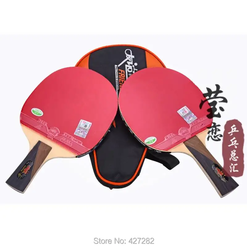 Оригинальный чехол 729 готовая ракетка Золотая 4 звезды петля с быстрой атакой для