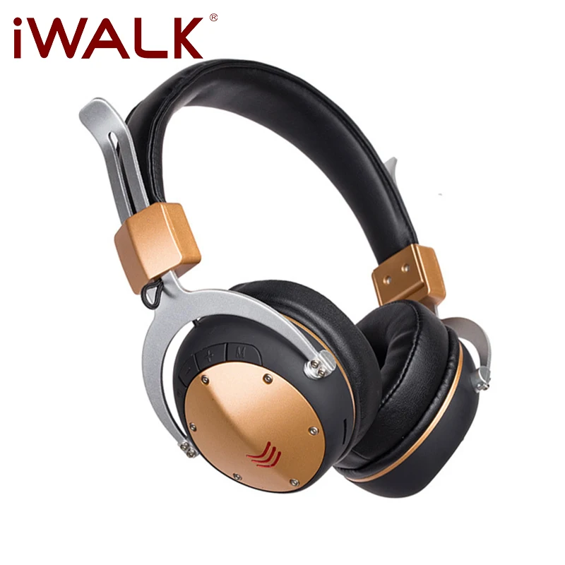 Беспроводная гарнитура IWALK TWS Bluetooth 5 0 с поддержкой карт памяти складывающиеся