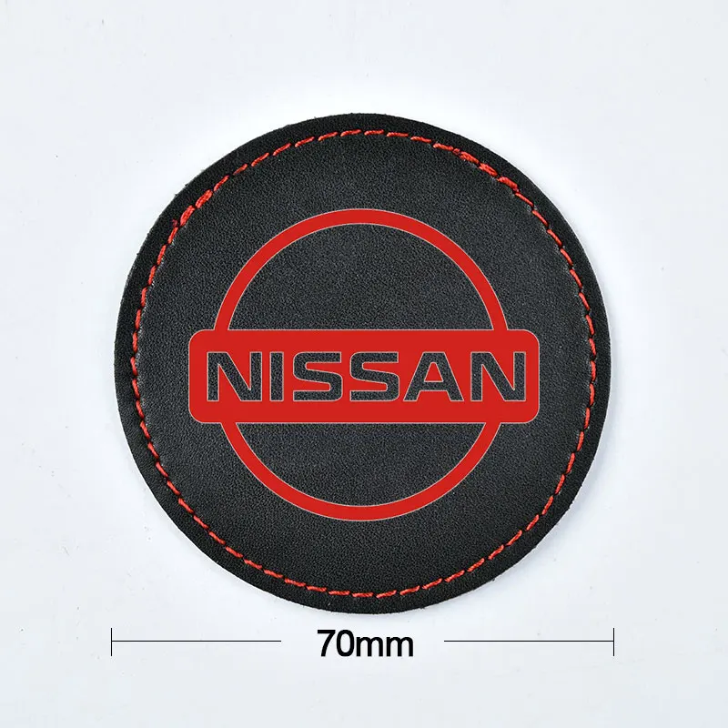 1 шт. автомобильный нескользящий коврик для подстаканника Nissan Nismo Tiida Teana Juke Qashqai |