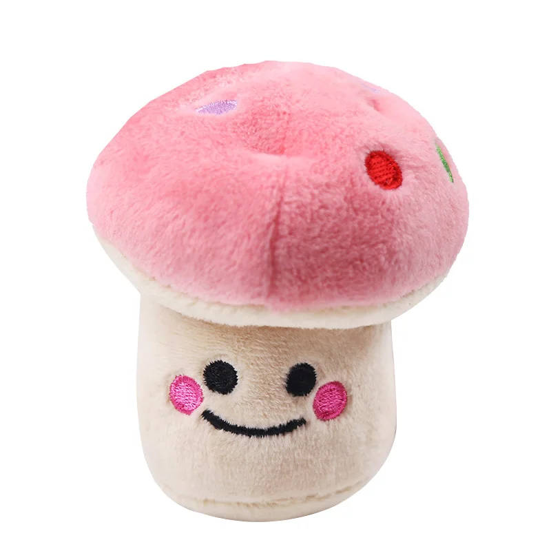 Милые плюшевые домашние тапочки с изображением собак игрушки пищащие кости