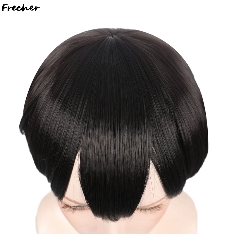 

Anime cosplay Ground-bound boy Hanako-kun Yumu Division cosplay wig Short Heat Resistant Synthetic Hair Costume Wigs + Wig Cap