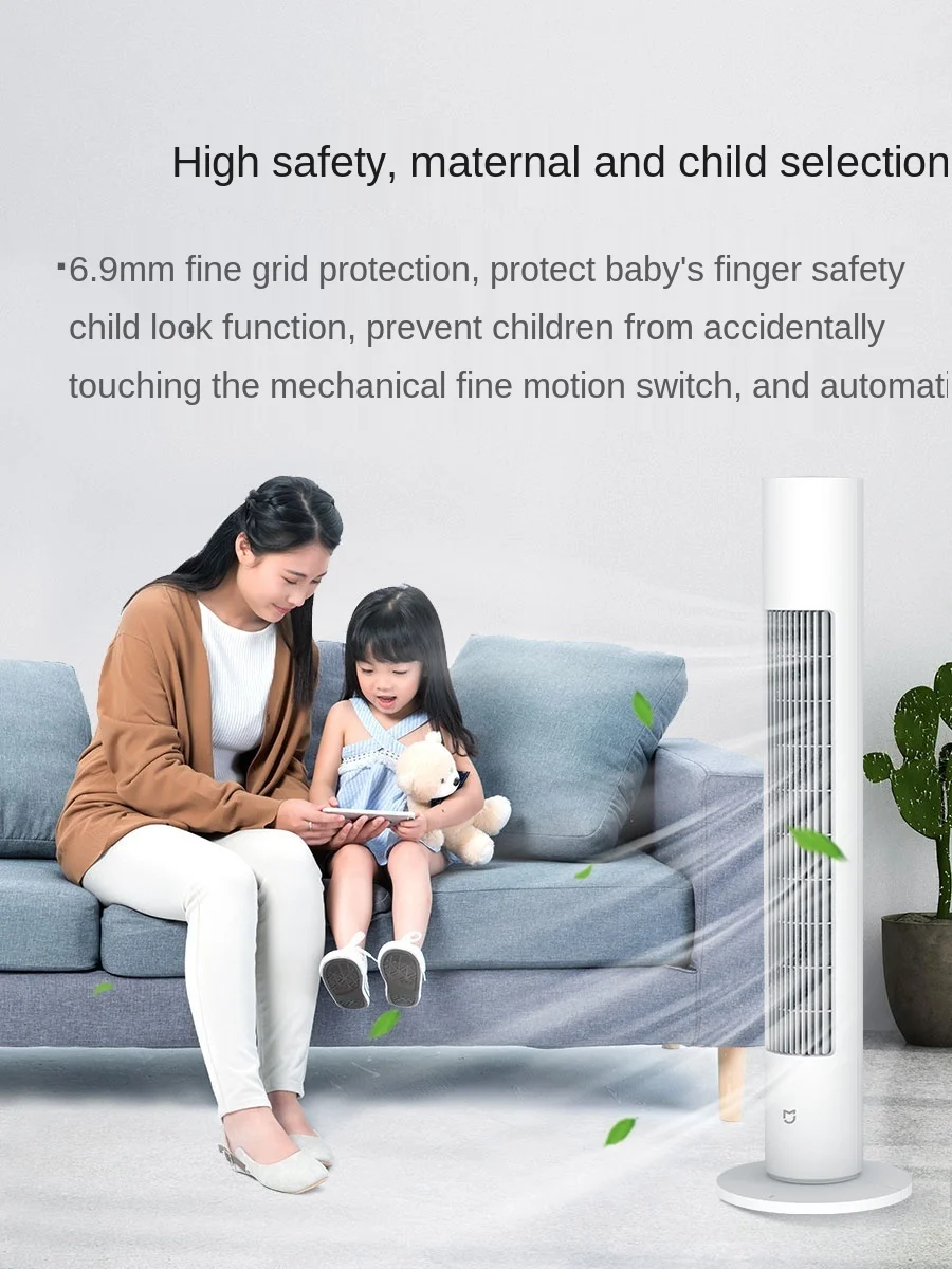 Günstig TT Xiaomi MiJia DC Frequenz Umwandlung Turm Ventilator Haushalts Stumm Luft Zirkulator Blattloser Fan Vertikale Intelligenz