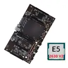 Материнская плата H61 X79 для майнинга BTC с ЦП E5 2630 V2 5X PCI-E 8X LGA 2011 DDR3 поддержка 3060 3080 GPU для майнинга BTC