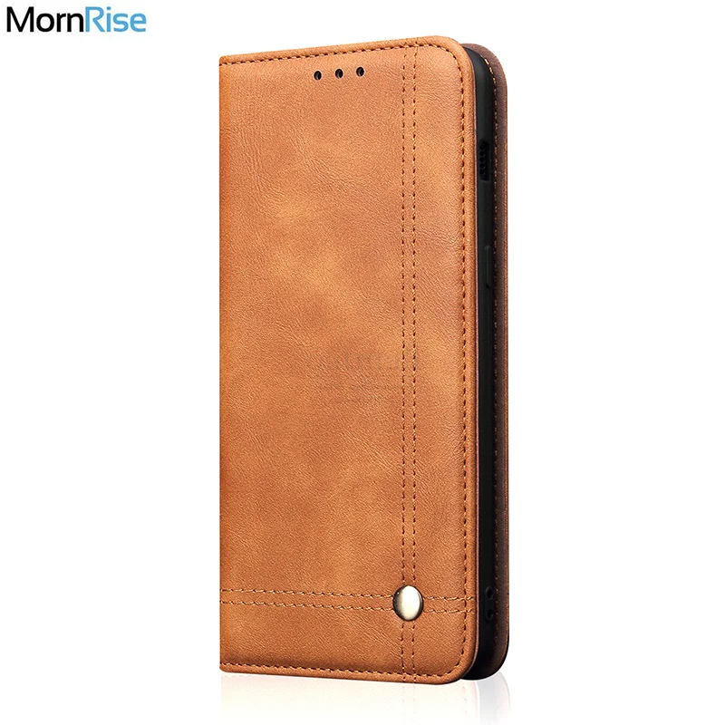 Роскошный тонкий кожаный чехол книжка в стиле ретро для Samsung Galaxy J4 Plus 2018 бумажник