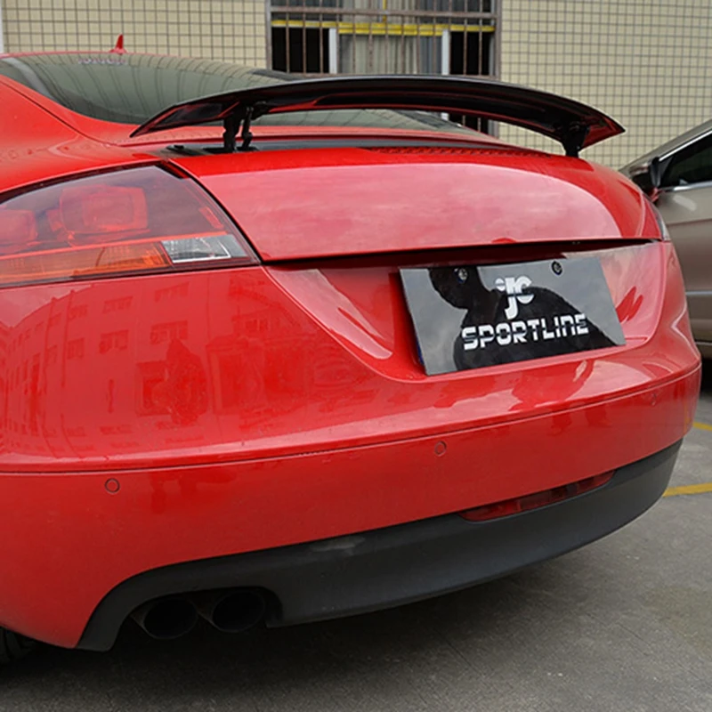 Задний спойлер из углеродного волокна для Audi TT TTS MK2 8J 2008 2009 2010 2011 2012 2013 2014 |