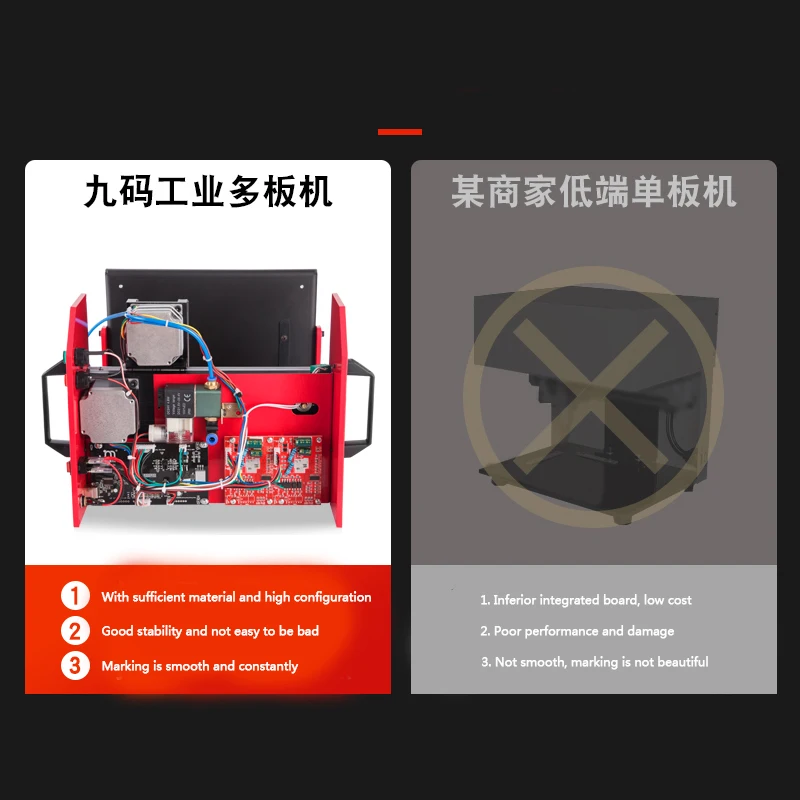 

Touch Marking Machine Metal Electric Parts Accessories Nameplate Coding Machine Engraving Machine Typewriter Cutting Plotter