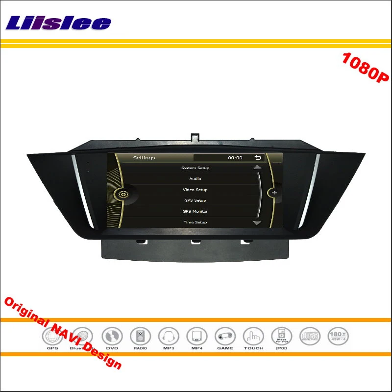 Liislee для BMW X1 E84 2009 ~ 2013 автомобильный стерео радио CD DVD плеер GPS Navi навигация 1080P HD