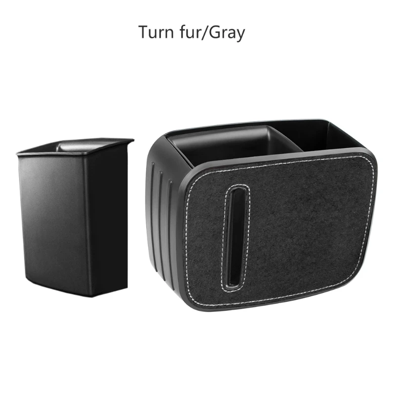 

Auto Car Umbrella Holder Bucket 2 In 1 Trash Can Hanging Backseat Car Organizer for Vehicle SUV Truck Van