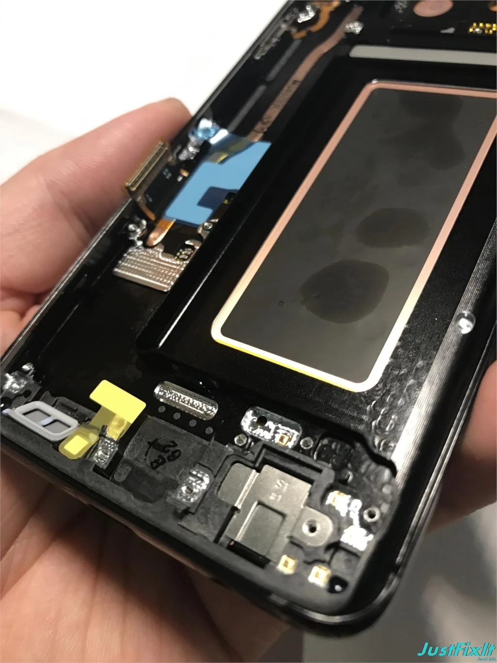 Для samsung Galaxy S9 G960 G960F дефект сжигаемый в тени ЖК-дисплей с сенсорным экраном дигитайзер Super AMOLED
