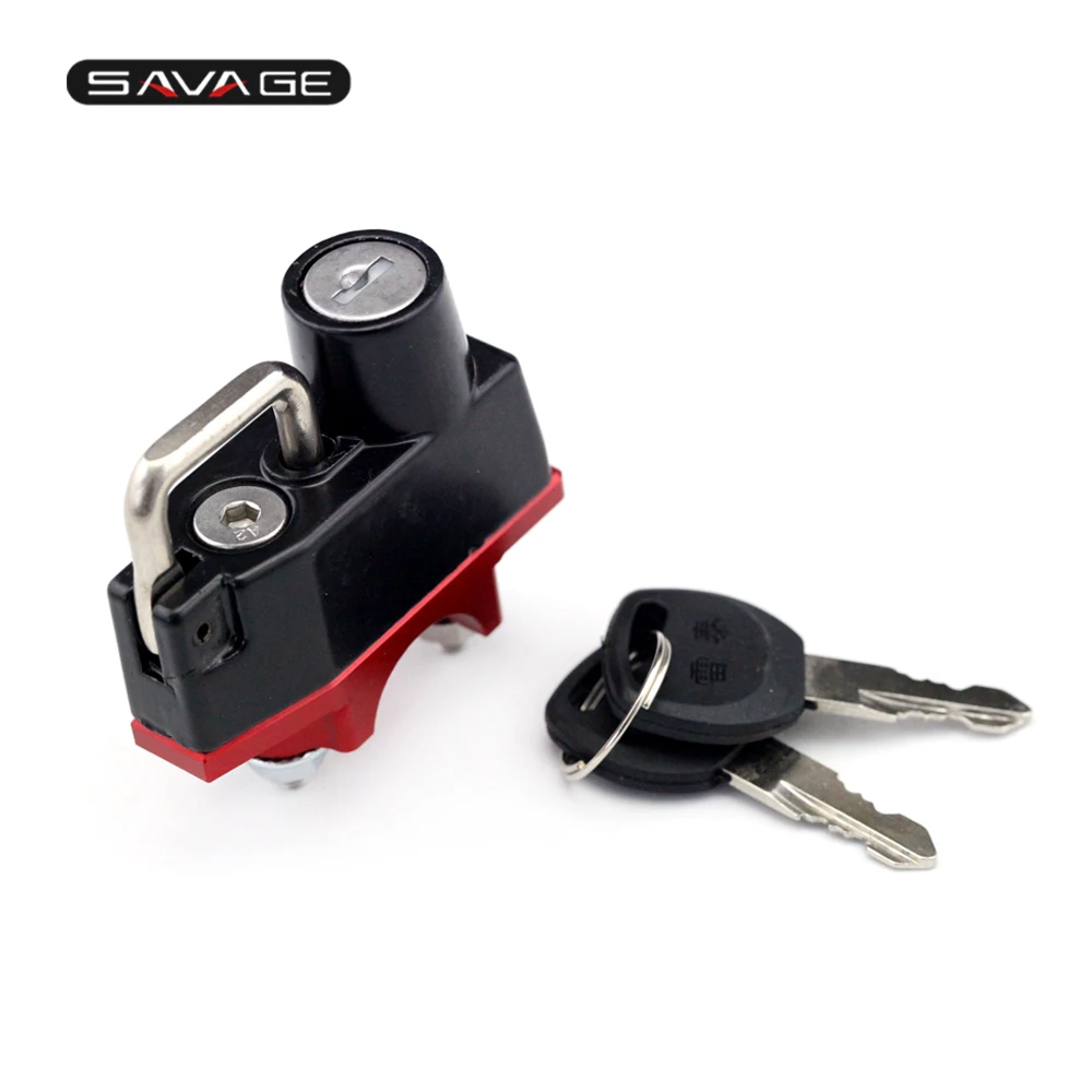 Замок на шлем для YAMAHA MT-25 YZF R3 R25 R1 R6 FZR1000 XJ6 YFM 700/600/550 аксессуары мотоциклов зажим