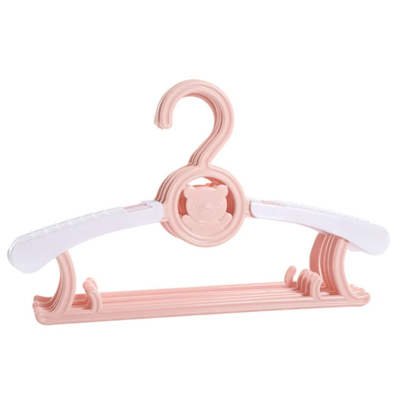 

20Pcs Baby Clothes Hanger Flexible Racks Clothing Display Kids Hangers Unmarked Children Coats Hanger-ABUX