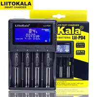 2022 new liitokala lii pd4 lithium battery charger for 18650 26650 21700 18350 aa aaa 3 7v3 2v1 2v lithium nimh battery origin