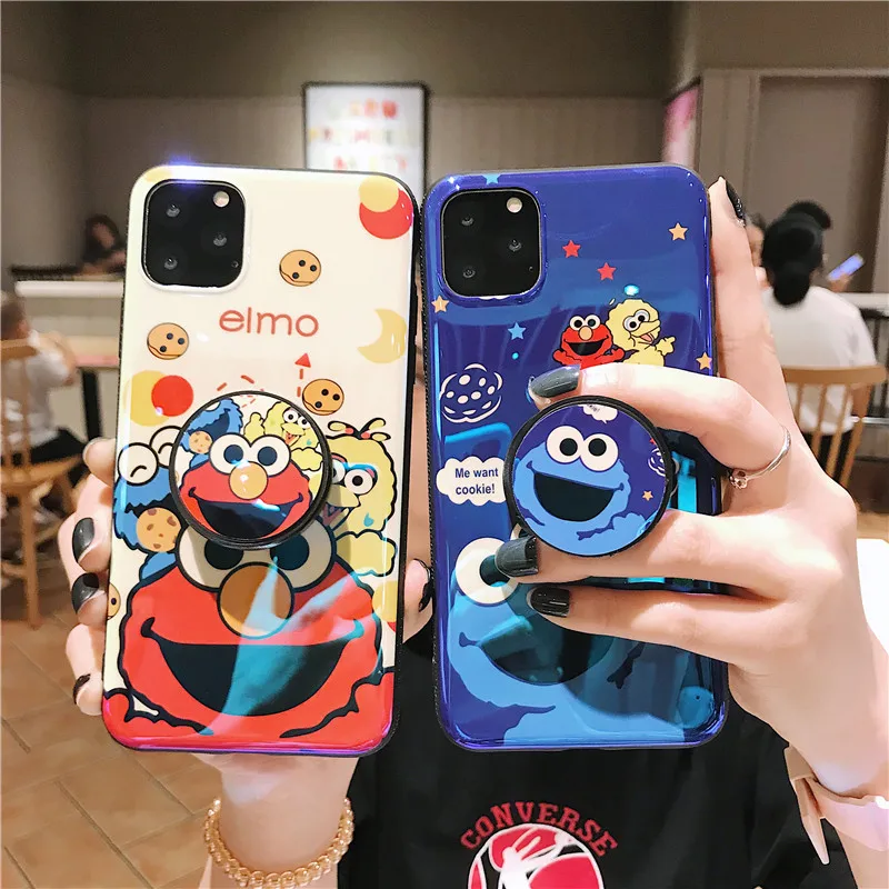 Чехол для iphone XS max Cute Stitch Cookie чехол 11 pro 8plus 8 X XR 6 6s p 7 7P Blue ray мягкая оболочка +