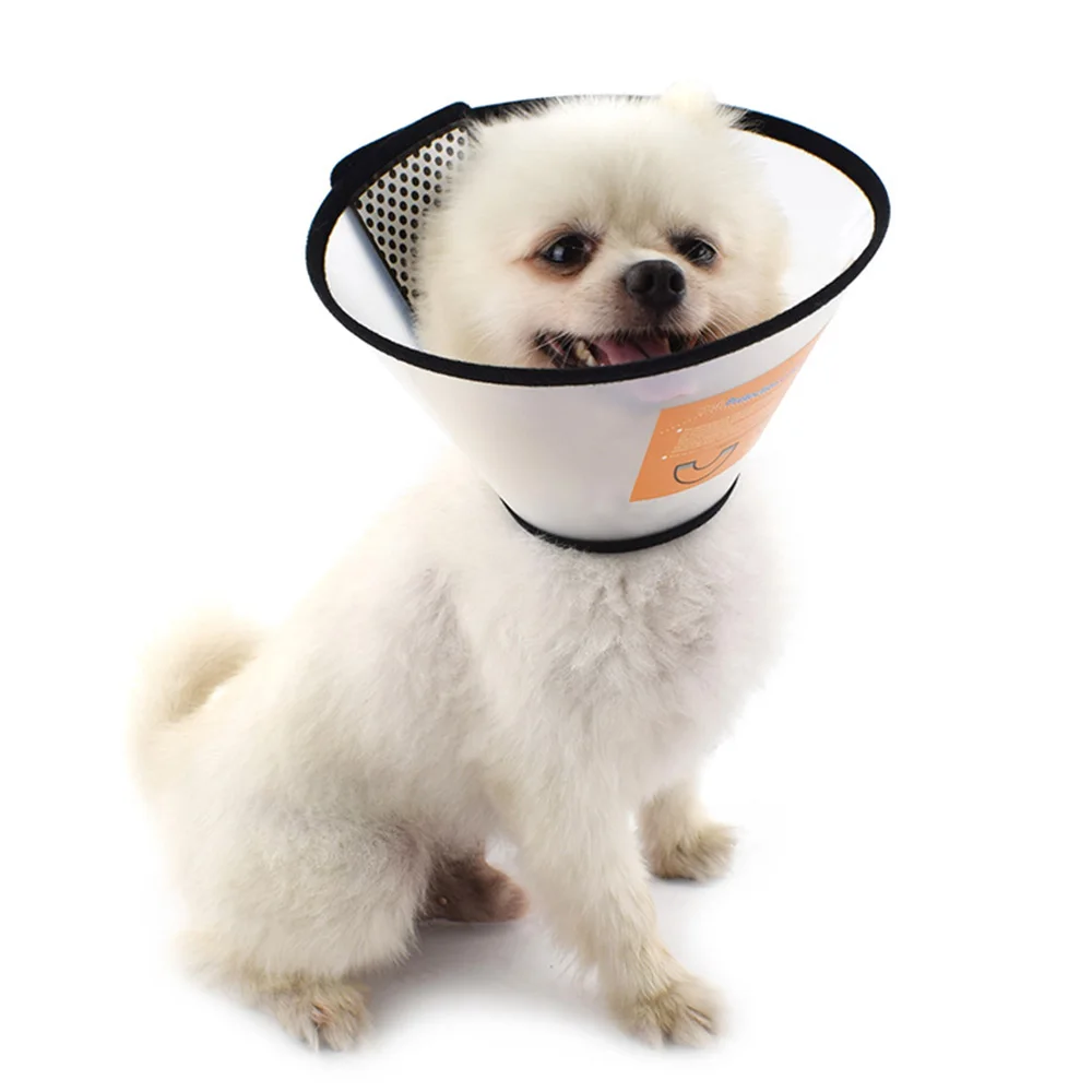 Protective Hood Anti-Scratch Neck Ring Pet Collar Anti-bite Shield Adjustable Size | Дом и сад