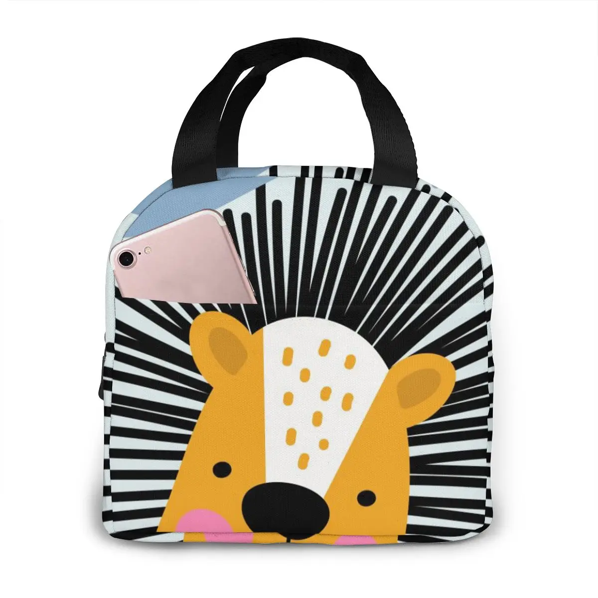 Сумка для ланча с теплоизоляцией и изображением Льва |