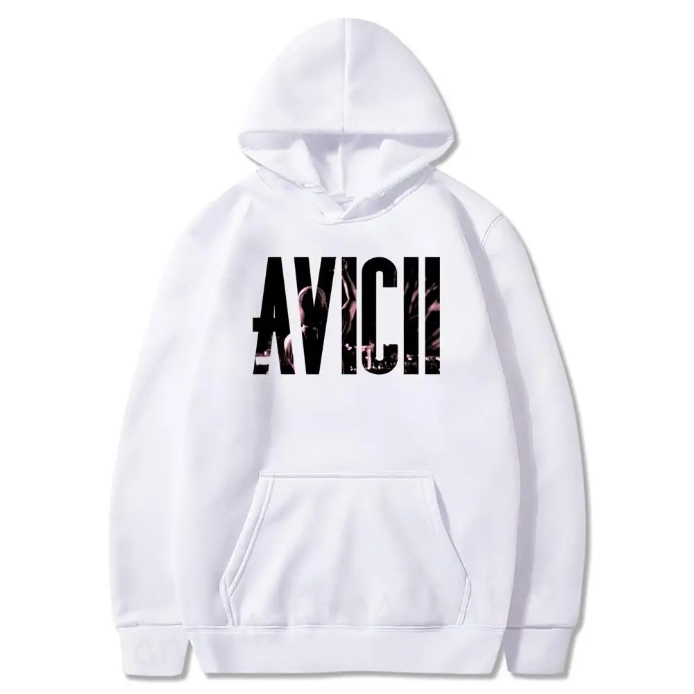 

Avicii Hip Hop Cotton Hoodies Autumn and winter Long sleeve Fashion Casual White Hoodies Man Streetwear For Male