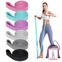 long resistance bands for women body bands for full body working outbody stretchinghypertrophypowerliftinghiit finisher2m