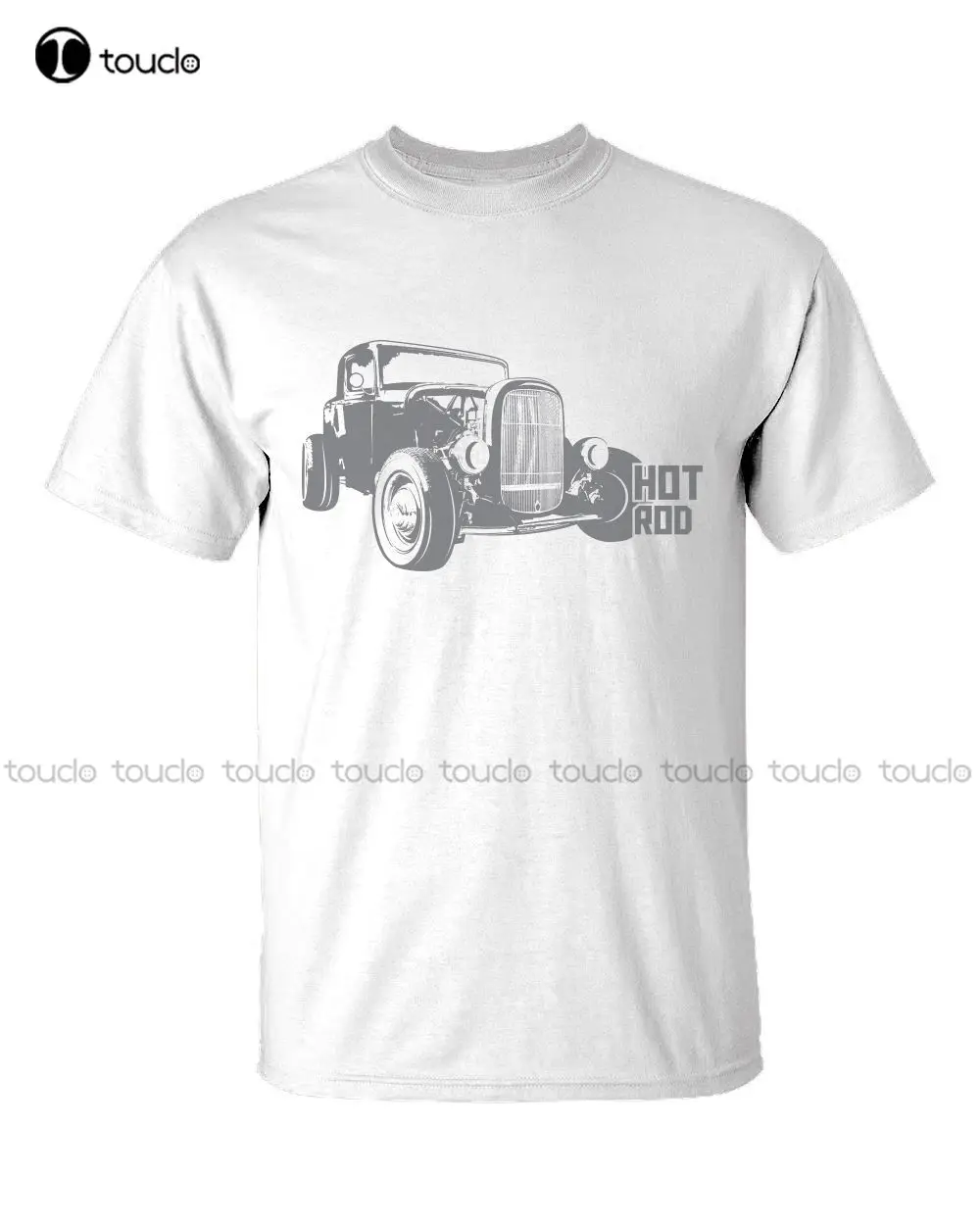 

Мужская летняя футболка с круглым вырезом, 100% хлопок