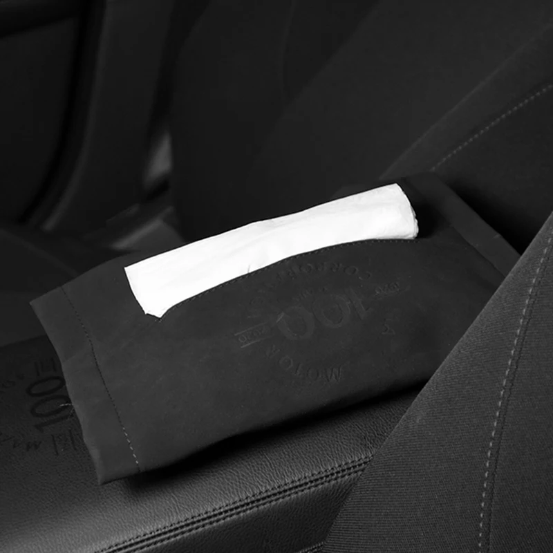 

Car Paper Box Case Towel Sets Interior Storage Tissue Box Holder for Mazda 3 Axela CX-5 CX5 Accessories 2017 2018 2019 2020 2021