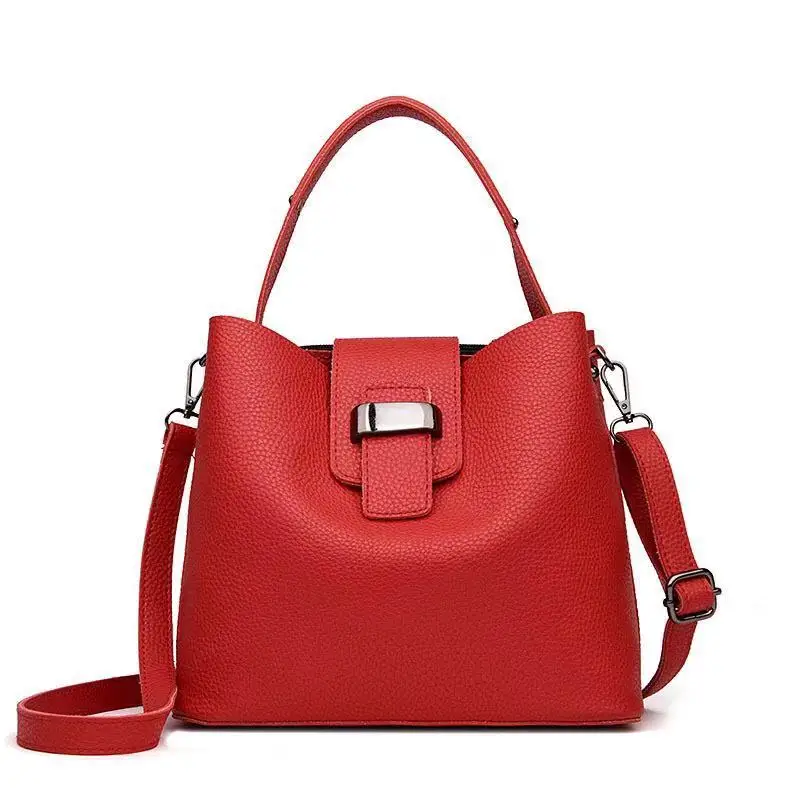 Женские ручные сумки сумка на одно плечо в Европейском стиле Большая