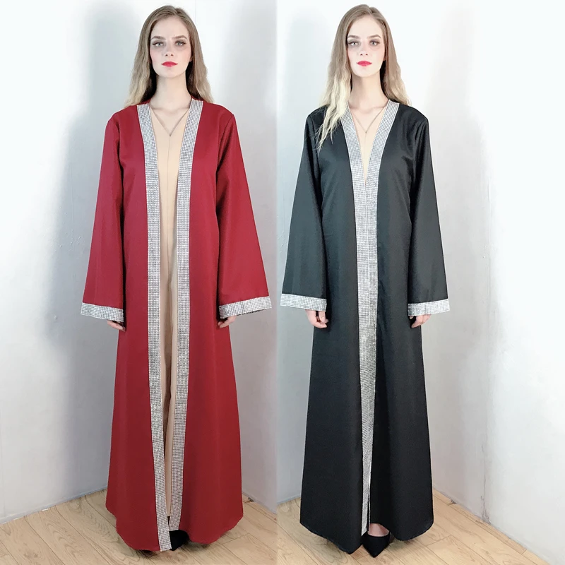 

Женское Молитвенное платье-кафтан, мусульманский химар, черное, мусульманское платье