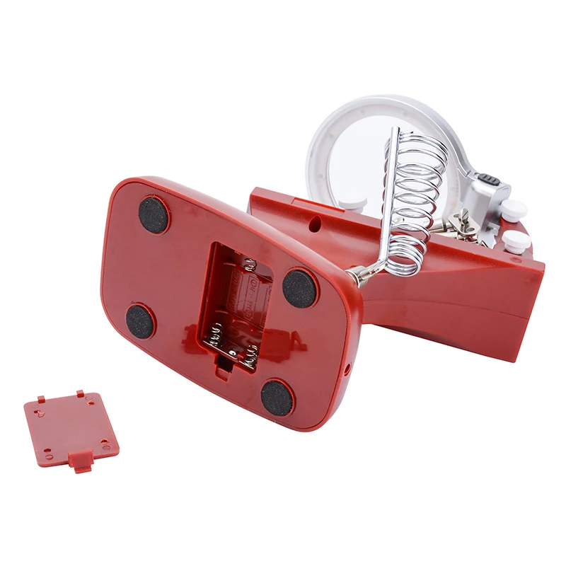 1 Набор увеличитель светодиодный держатель паяльника Регулируемая паяльная