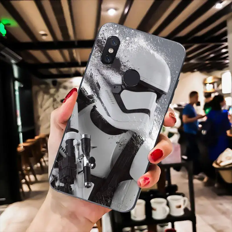 

Star Robot Wars Phone Case For Xiaomi Mi 10 5 6 A2 A2lite A1 9 9SE 8Lite 8explorer Pocophone F1 Fundas Cove Cases