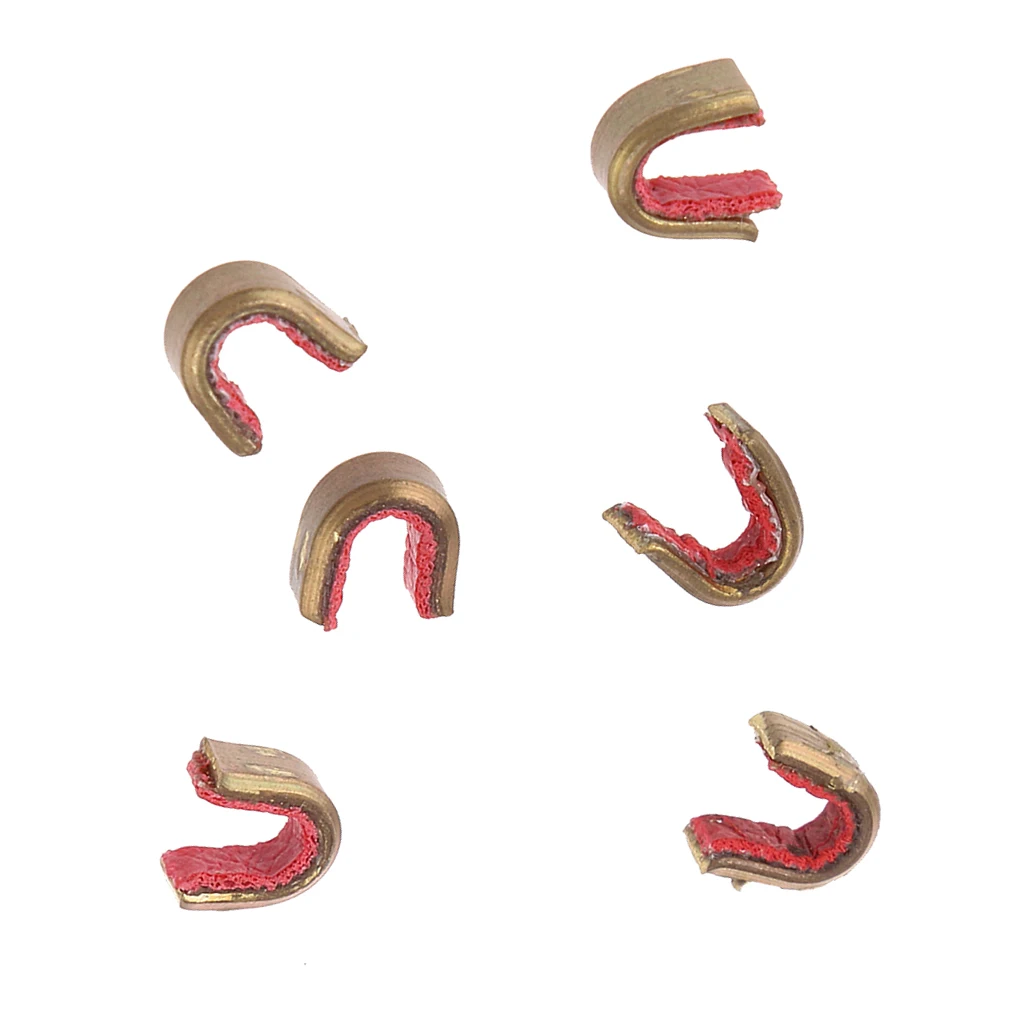 

6 Pcs Archery Bowstring Buckle Clip Bow String Nocking Points Compound