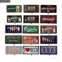 beer signs metal tin sign vintage car plate license pin up decor for bar pub cafe vintage crafts decorative plaques wall signs