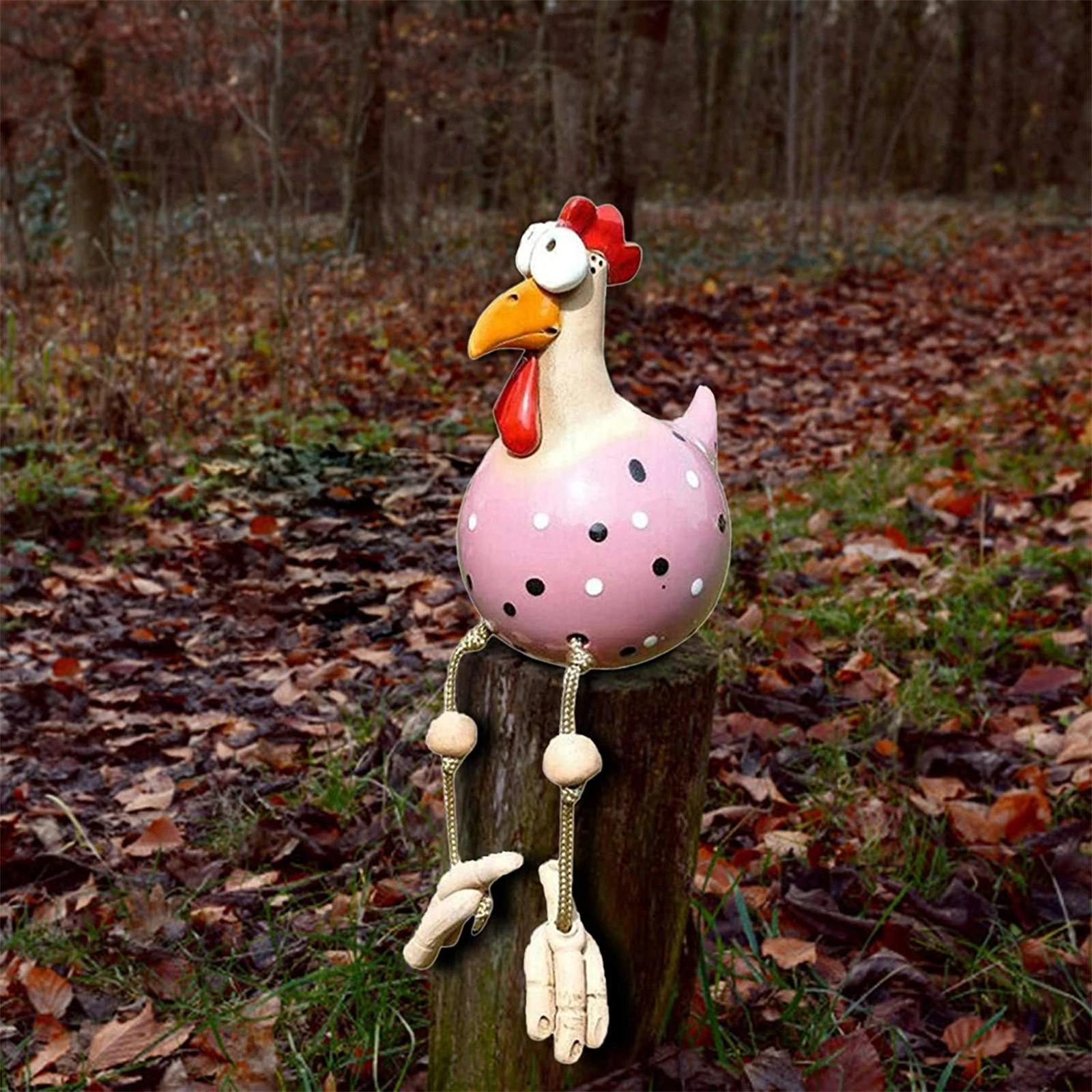 

Ceramic Chicken Garden Decoration Resin Chicken Hilde Garden Decoration Hen Yard Statue Decor For Home Outdoor Resin Art Decorat