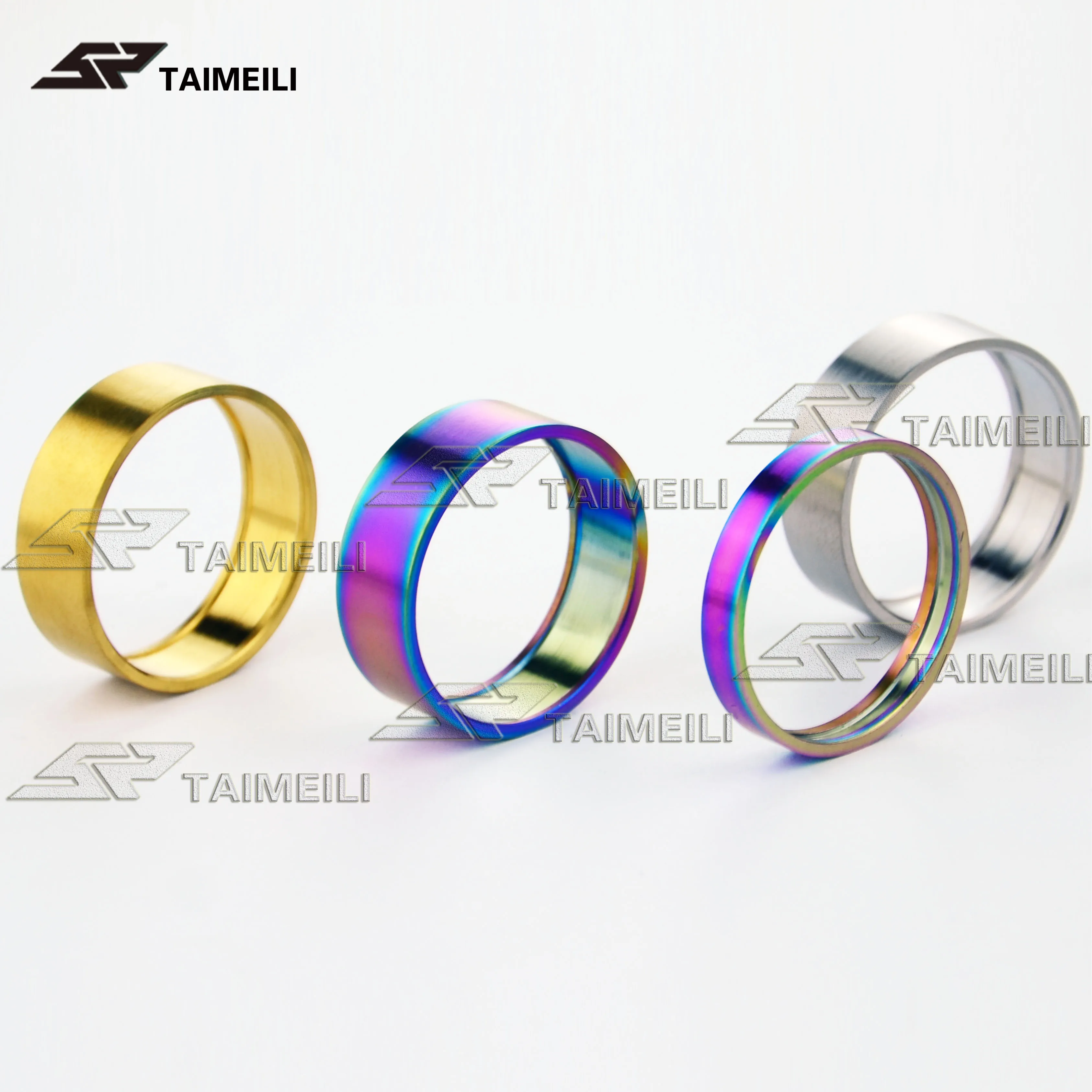 

TAIMEILI Titanium alloy washer bicycle wrist set front fork gasket 5mm 10 mm 1PCS