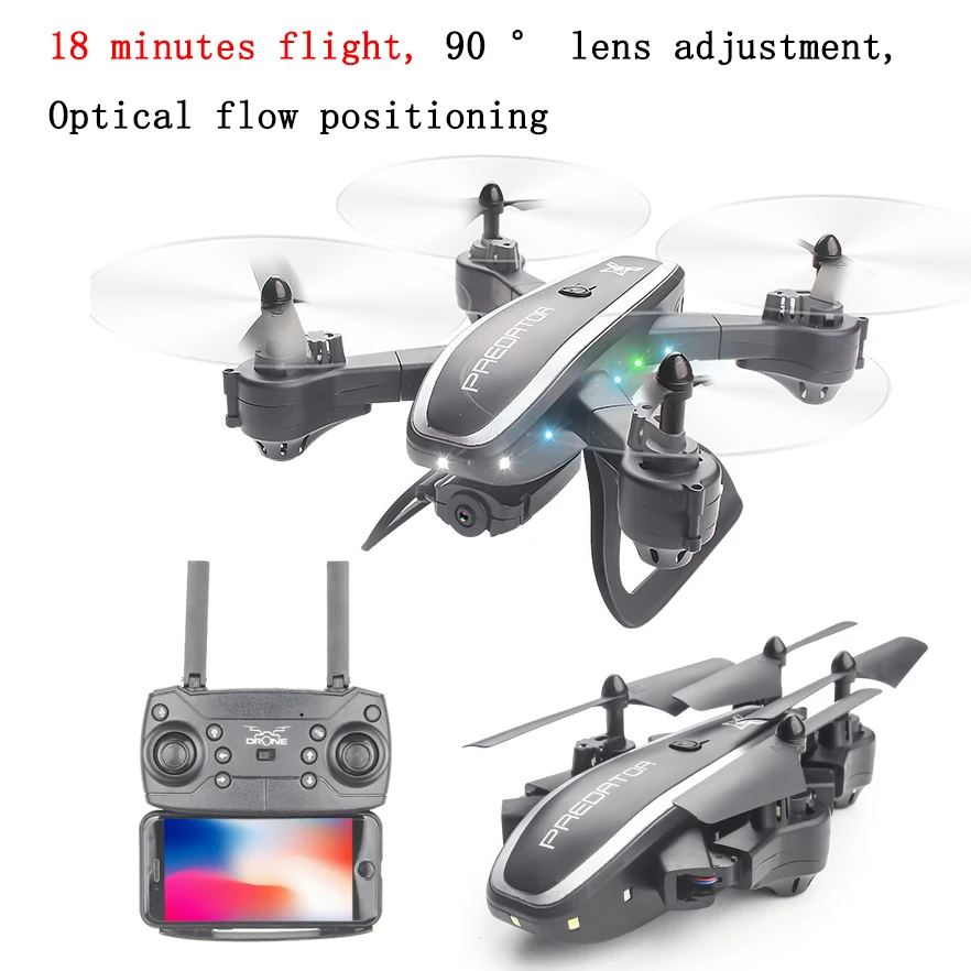 Мини Дроны с камерой hd Профессиональный rc вертолет селфи дроны Дрон Квадрокоптер