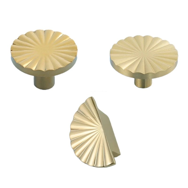 1 шт. латунная ручка для выдвижных ящиков в скандинавском стиле | Обустройство