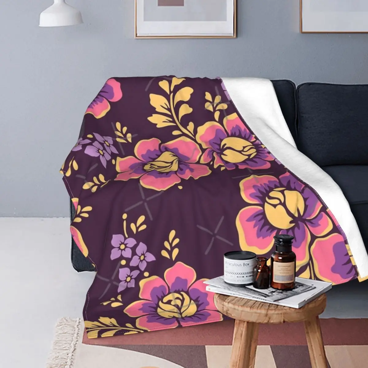 

Manta декоративные цветочные винтажные с цветочными мотивами 2, colcha para cama a cuadros, manta a cuadros para pнеобычные