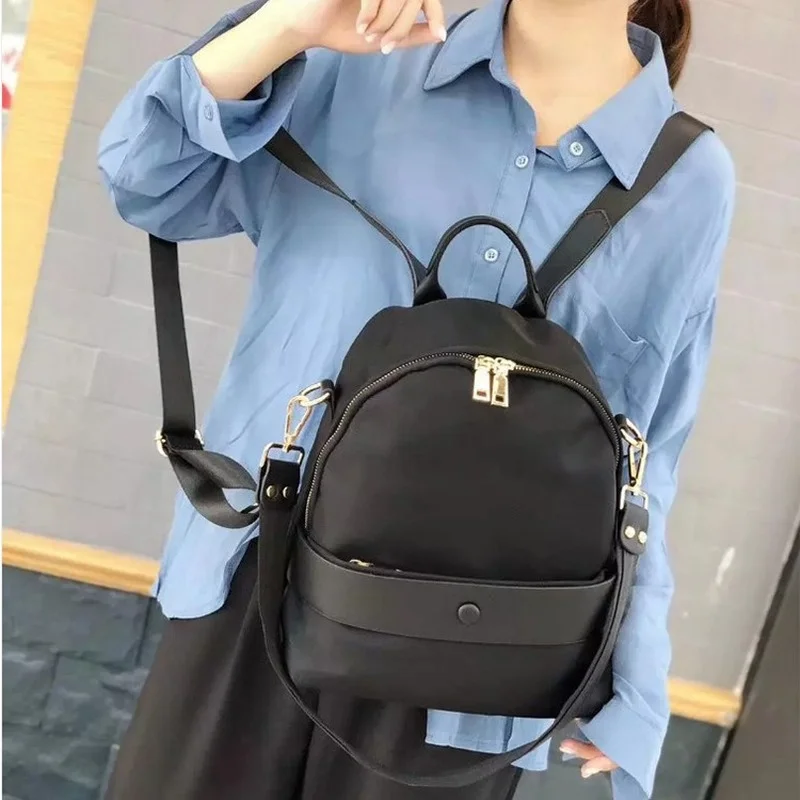 

New Fashion Casual Oxford Cloth Backpack General Large-capacity Outdoor Travel Bag Student School Bag Purses and Handbags