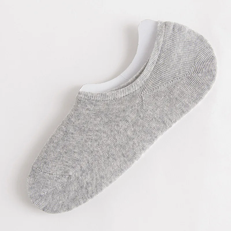 

2021 New Arrival 5 pair/Lot Solid Ankle SockS in Set Shallow Invisible Socks Breathable Anti-friction Socks 35-41