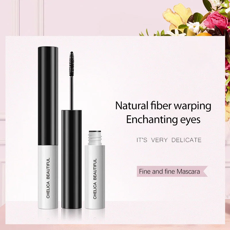 

Luxelica Super Lashes Curling Mascara Waterproof Silk Fiber Mascara Black Long Curling Eyelash Extensions Sexy Eyes Makeup TSLM1