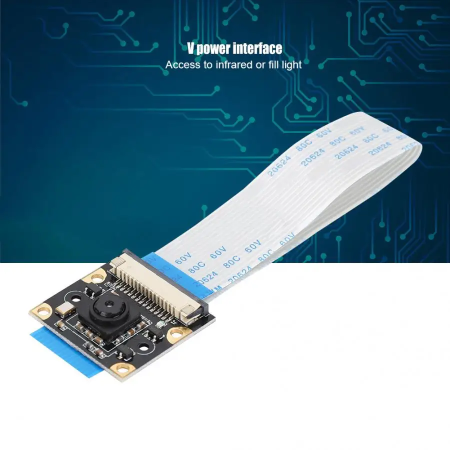 OV5647 чип камера для Raspberry Pi с четырьмя отверстиями подключения инфракрасных