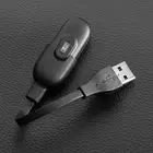 1 шт. сменный USB-кабель для быстрой зарядки, адаптер, браслет Millet 3, зарядная линия для умных часов Xiaomi Mi Band 3, шнур для зарядного устройства