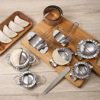 stainless steel dumpling mould ravioli cutlet pastry baking tools dough knife noodle cutter dumplings maker kitchen accessories