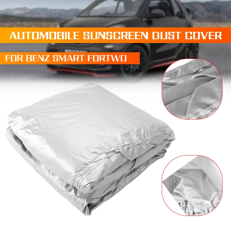car covers sun shield universal for benz smart fortwo suv outdoor cover door body waterproof anti uv snowproof auto accessories free global shipping