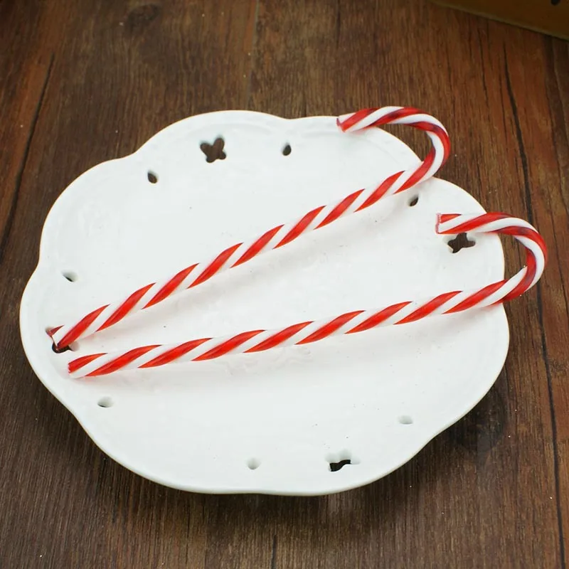 Christmas decorations gifts Christmas tree pendants Christmas candy cane decorations for home new year christmas craft