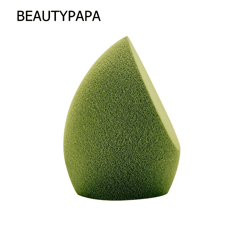 Красота папа зеленый косметические пуховки качество красота Макияж Губка