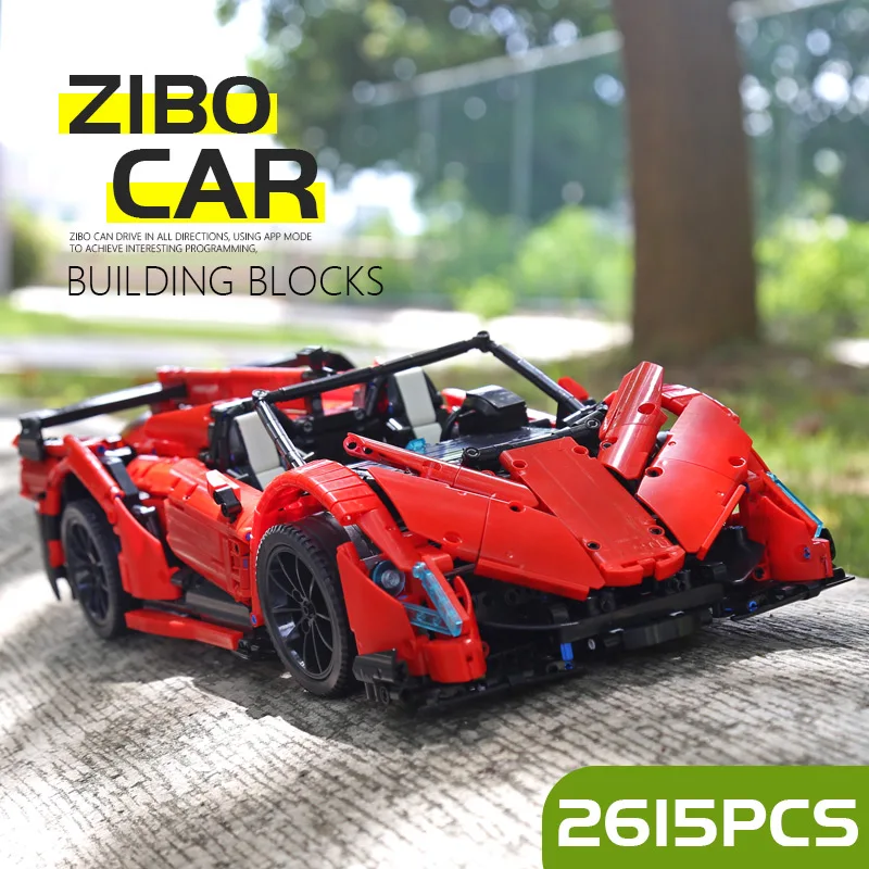 1:10 Tehnic модель автомобиля совместима с 20091 Veneno Roadster гоночный автомобиль