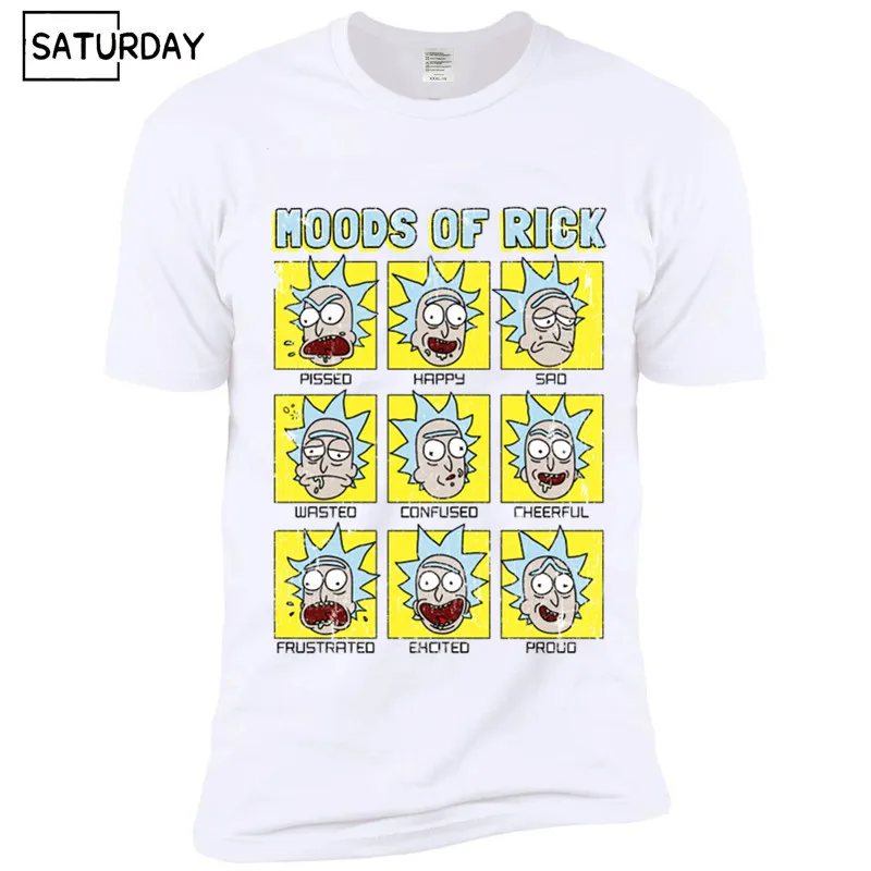 TB224T Мужская футболка Bad Rick, смешная, аниме, унисекс, повседневная, аниме, Морти, футболка, женская, хип-хоп, Swag, футболка - Цвет: TB224T
