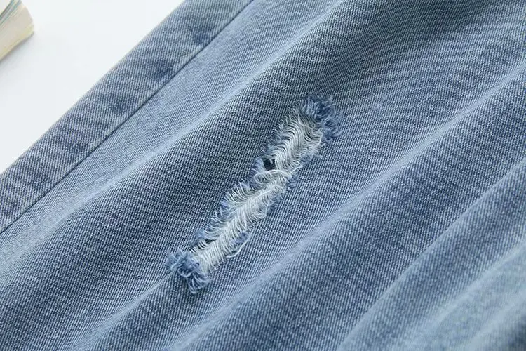 Повседневные джинсы-шаровары размера плюс осень 2019 женские модные свободные