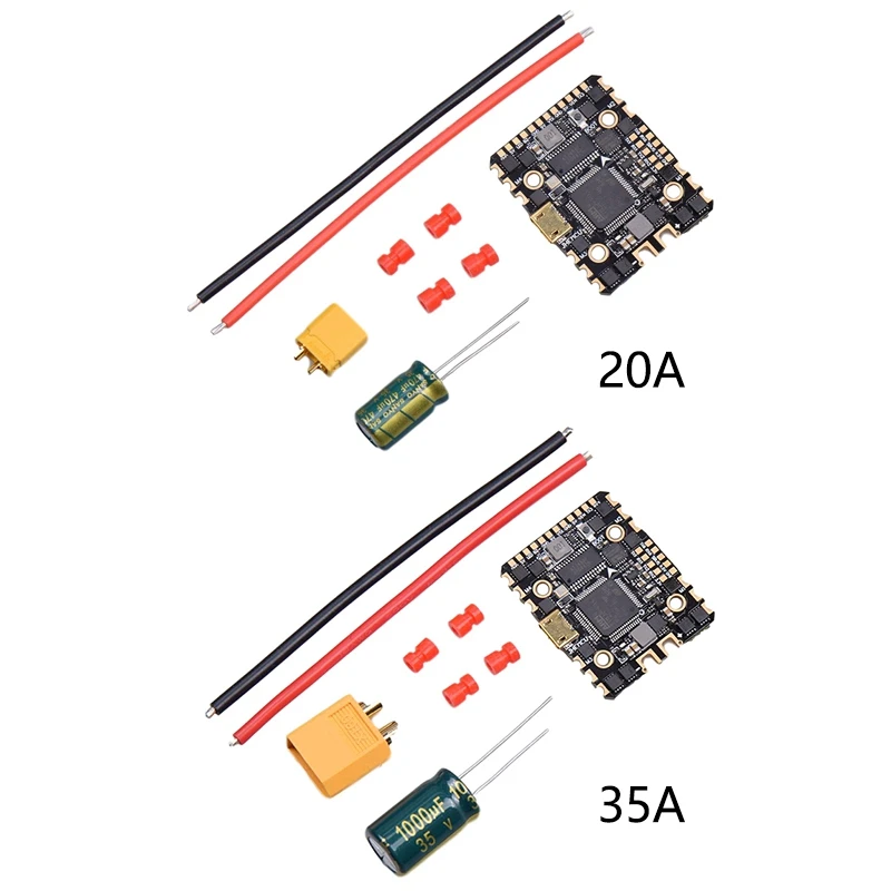 

Контроллер полета GHF420AIO F4 OSD, встроенный BLheli S 2-6S 4 в 1 ESC для радиоуправляемых FPV зубочисток, беспилотников Cinewhoop