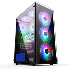 newest Win10 16GB Ram desktop pc gaming  256GB SSD PC gamer desktop computer Core i5 E5-2650 CPU with GTX1050 GTX750  gaming pc