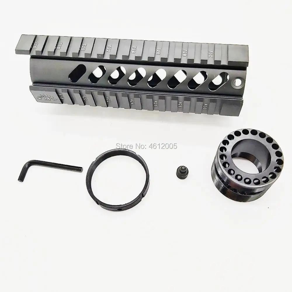 M4 M16 свободном Quad Rail ar 15 Тактический ствольная накладка Пикатинни Quad рейку для m4 m16 4, 7, 10, 12, 15 дюймов